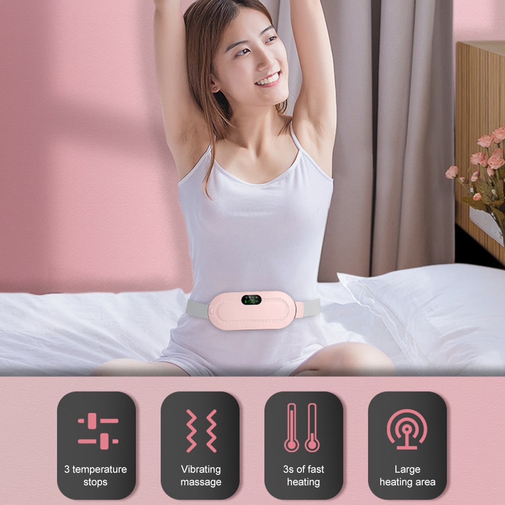 Smart Cordless Heating Belt – Portable Comfort for Everyday Relief | جهاز تدفئة ذكي لاسلكي للراحة اليومية