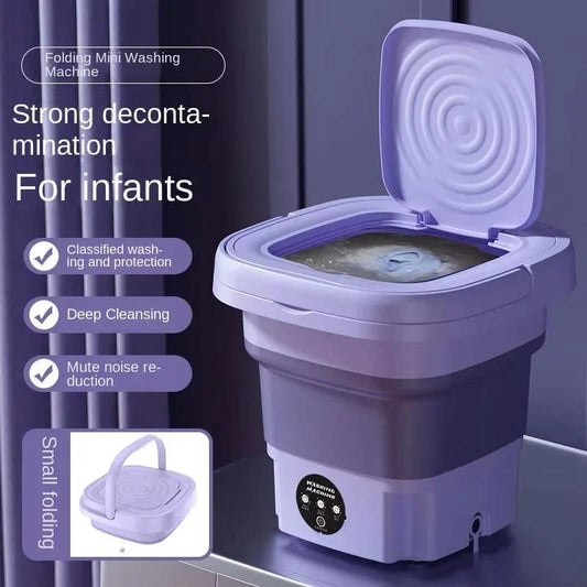 UltraClean™ Portable Washing Machine – Compact, Powerful & Perfect for Small Spaces