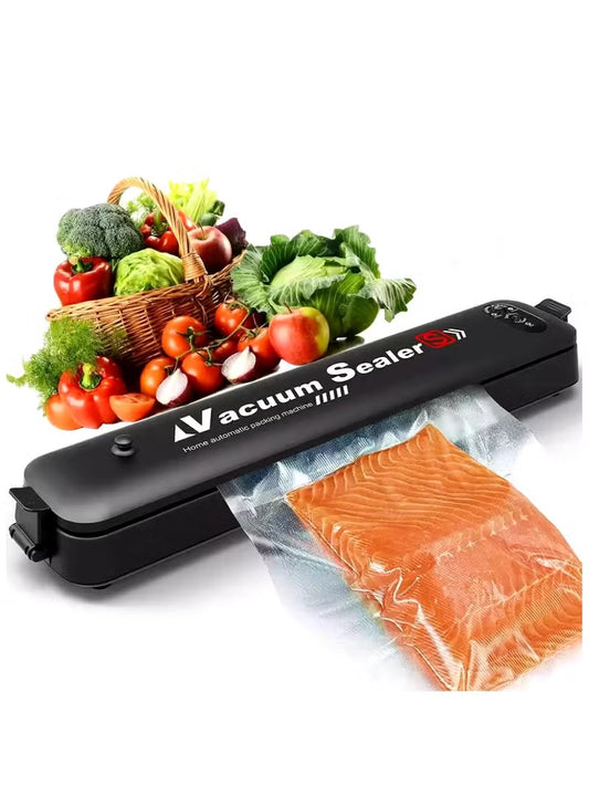 Professional Vacuum Sealer Machine – Seal Meats, Veggies, and Leftovers with One Touch