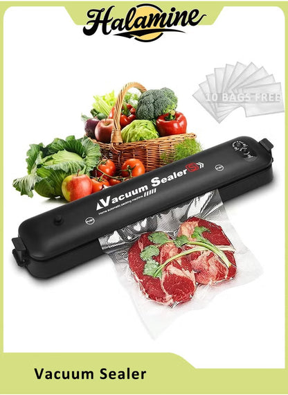 Professional Vacuum Sealer Machine – Seal Meats, Veggies, and Leftovers with One Touch