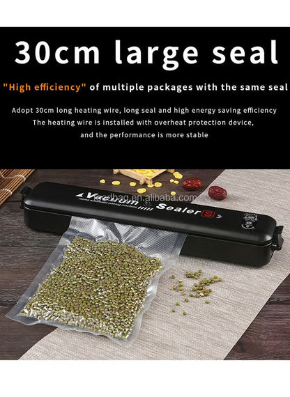 Professional Vacuum Sealer Machine – Seal Meats, Veggies, and Leftovers with One Touch