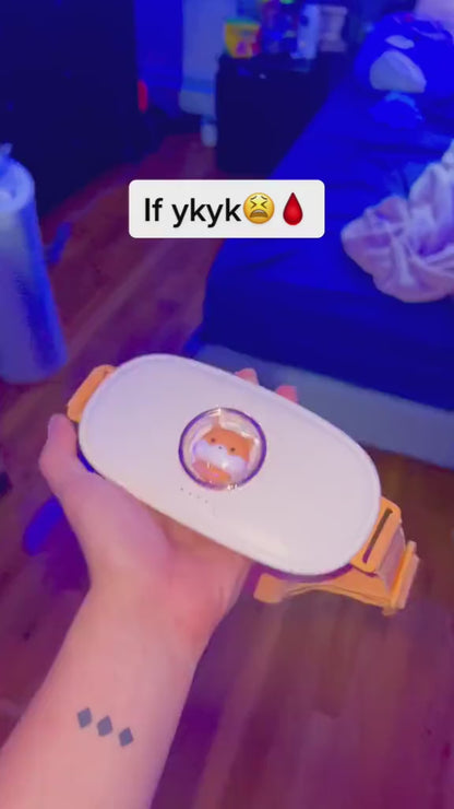 Smart Cordless Heating Belt – Portable Comfort for Everyday Relief | جهاز تدفئة ذكي لاسلكي للراحة اليومية